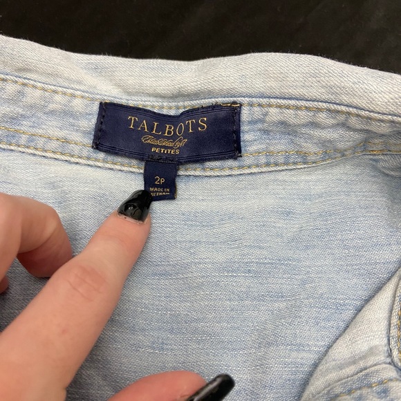 Talbots Button Down/Pullover 2P - Picture 3 of 4